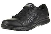 Skechers Women's Eldred Safety Shoes, Black Blk, 8 UK