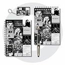 CRAFT MANIACS TAYLOR SWIFT B/W REPUTATION PRINTED SET OF 2 UNRULED POCKET SIZED A6 DIARIES | BEST GIFT FOR POP SINGER LOVERS & SWIFTIES