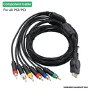 BitFunx AV Component Cable 1.8m Premium High Resolution HDTV Game Cable Accessories For PlayStation