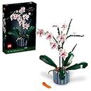LEGO Icons Orchid Artificial Plant, Building Set with Flowers, Mother's Day Decoration, Botanical Collection, Great Gift for Birthday, Anniversary, or Mother's Day, 10311