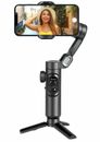 AOCHUAN 3-Axis Handheld Gimbal Stabilizer  for iPhone Android Face Tracking...
