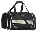 PUMA AXIUM Sport Duffel Bag (Black/white)