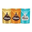Kisses Hershey'S Kisses Almonds, Milk And Cookies 'N' Creme Chocolates 100.8G - Pack Of 3