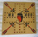 Juego de mesa indio nativo americano WAHOO de colección con Checker Board King Game Co.