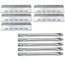 Direct store Parts Kit DG257 Replacement for Ducane 5 Burner 30500701/30500097 Gas Grill Repair Kit Stainless Steel Burners & Heat Plates