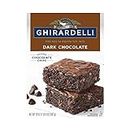 Ghirardelli Dark Chocolate Brownie Mix, 20-Ounce Boxes (Pack of 4)