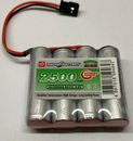 Paquete de baterías recargables 4,8 V 2500 mAh Nimh Futaba LSD AA Flat RX Vapextech Reino Unido