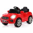 6V Kids Ride On Car RC Remote Control Battery Powered LED Lights Christmas Gift