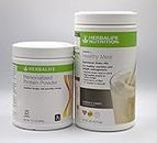 Herbalife (DUO) FORMULA 1 Healthy Meal Nutritional Shake Mix (Cookies 'n Cream) with PERSONALIZED PROTEIN POWDER