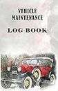Vehicle Maintenance Log Book - Basic Repairs Service And Maintenance Record Book For Vehicle - Cars/Trucks/Motorbikes And Other Vehicles/: Car Parts - ... (110 Pages, 5.5 x 8.5)