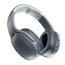 Skullcandy Crusher Evo Over-Ear Wireless Headphones with Sensory Bass, 40 Hr Battery, Microphone, Works with iPhone Android and Bluetooth Devices - Grey