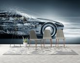 3D Automotive Design O868 Transport Wallpaper Mural Self-adhesive Removable Amy