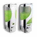 Soap Dispenser Bathroom Wall Mount Shower Shampoo Lotion Container Holder System