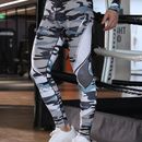 Quick Drying Sports Pants, Casual Men's Stretch Tight Gym Fitness Pants