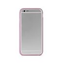 PURO IPC655BUMPERPNK BUMPER COVER for iPhone 6 Plus (5.5 inch), LCD Protective Film Included, Light Pink