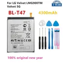 Original BL-T47 4300mAh Battery For LG Velvet LMG900TM Velvet 5G BL T47 G9 Mobile phone