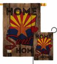 State Arizona Home Sweet Garden Flag Americana States Gift Yard House Banner