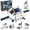 Tisuokae STEM Projects Toys for Kids, Solar Robot Kits Gifts for 8-16 Year Old Teen Boys Girls, Science Kits for Boys Ages 8 9 10 11 12 13 14 15 16, DIY Educational Building Space Toy