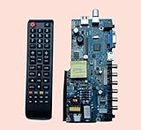 Inkocean 24 Inch Led/Lcd Tv Combo Board Suitable For All Brand Tv With Remote Vs.Tp53U.52.2 - Black