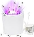 Bug Zapper, Mosquito Killer Lamp, UV Insect USB Charge Fly Zapper, Portable Electric Bug Zapper Trap, for Camping, Bedroom, Home, Safe Kids