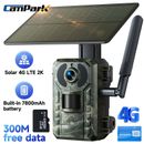 Campark Solar 4G Cellular Trail PIR Wildlife Kamera 2K Jagdspiel KEIN LEUCHTEN IP66