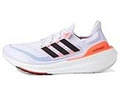Adidas Men s Ultraboost Light Running Shoes (Ultraboost 23), White/Black/Solar Red, 13 US