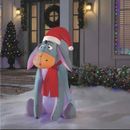 Disney Holiday | Gemmy Disney Airblown Inflatable 3.5ft Eeyore Winnie The Pooh "New In Box" | Color: Blue | Size: Os