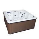 Cyanna Valley Spas Supreme pnpX 6 - Person 21 - Jet Square Plug & Play Hot Tub Plastic in Gray/Brown | 34 H x 79 W x 78 D in | Wayfair