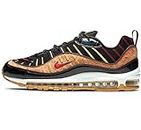 Nike Air Max 98 Mens Running Casual Shoes Ct1173-001, Black/Red Orbit-lt Photo Blue-white, 9