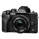 Olympus OMD-EM-10-Mark-IV Mirrorless Digital Camera with Lens 14-42mm f3.5-5.6-EZ Black (V207132BU000)