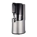 Hurom H-200 Electronic Juicer Machine - Self Feeding Slow Juicer w Big Mouth Hopper to Fit Whole Fruits & Vegetables All in 1 – Easy Clean No Scrub BPA Free Easy Assembly - 200W (Grey)