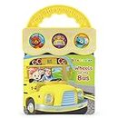 CoComelon Wheels on the Bus 3-Button Sound Board Book for Babies and Toddlers