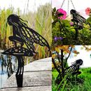 Garden Fairy Metal Outdoor Decor For Patio And Lawn Floor Inserts Statue Stake
