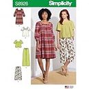 Simplicity Sewing Pattern 8926 Dresses, Tops, Trousers U5 (16-18-20-22-24)
