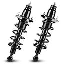 Rear Complete Struts Spring Assembly Shocks Absorbers for Honda Civic 2001 2002 2003 2004 2005 15381, 15382 (Set of 2)