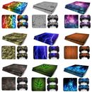 PS4 Slim Console Skin Decal Sticker and 2 Controllers Skin Decal Wrap