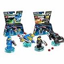 Lego Dimensions The Lego Movie Fun Pack Bundle of 2 - Benny Fun Pack (71214) & Bad Cop Pack (71213)