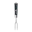 Maverick DF-10 Redi Pro Digital Instant Read Cooking Kitchen Grilling Smoker BBQ Meat Thermometer Fork with Light, Black