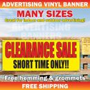 CLEARANCE SALE SHORT TIME ONLY Advertising Banner Vinyl Mesh Sign save discount