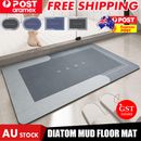 Super Absorbent Bath Floor Mat Soft Quick-Drying Non-Slip Diatom Mud Floor Mat