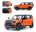 toyco Alloy Die-Cast Metal Suv Car Toy, Diecast Vehicle, Collectible Model For Kids, Adults, Gift ( Open Door & Pull Back ) (Suv-06),Orange