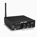 Fosi Audio BL20C 320 Watts Bluetooth 5.0 Power Amplifier USB Flash Drive Player 2.1 CH Mini Hi-Fi Class D TDA7498E Integrated Amp for Home Passive Speakers Powered Subwoofer