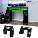  mesa de ordenador JOEL negro  escritorio mesa para «gamers» Vicco