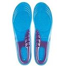 TRIXES Medium Gel Insoles for Comfort and Shock Absorption Sports & Walking Support with Extra Arch Support