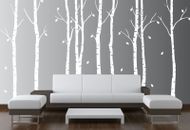 Birch Tree Wall Decal Forest Art Vinyl Sticker Removable Nursery Branches 1263
