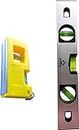 Inditrust combo of 12 inch engineer precision level and 4 inch mini spirit level with magnet pack of 2 Magnetic Engineer's Precision Level (30 cm)