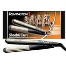 Remington Hair Straightener with Functionality of Curling Iron From Sleek & Curl S 6500, Pack of1