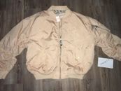 Sold Out In Store/Online PINK BY VICTORIA SECRET FLIGHT JACKET NWT (SMALL)