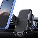 Lamicall Car Vent Phone Mount - 2023 Wider Clamp & Metal Hook Air Vent Cell Phone Holder Cradle, [Thick Cases Friendly] Cellphone Vent Clip, Hands Free 360 Adjustable Mobile Stand for 4-7” Smartphones