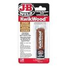 JB Weld 8257CAN KwikWood Wood Repair Epoxy Putty Stick- 3.5 inch, Tan, Light Brown, 1 oz.